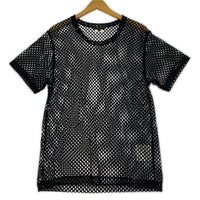 半袖Ｔシャツ COMME des GARCONS HOMME PLUS メッシュカットソー PD-T052 黒 (M) M ブラック