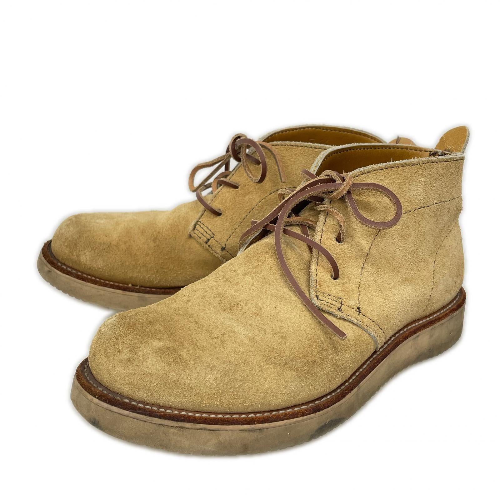 ブーツ VIBERG BOOT スエード 茶 (7 1/2) ブラウン