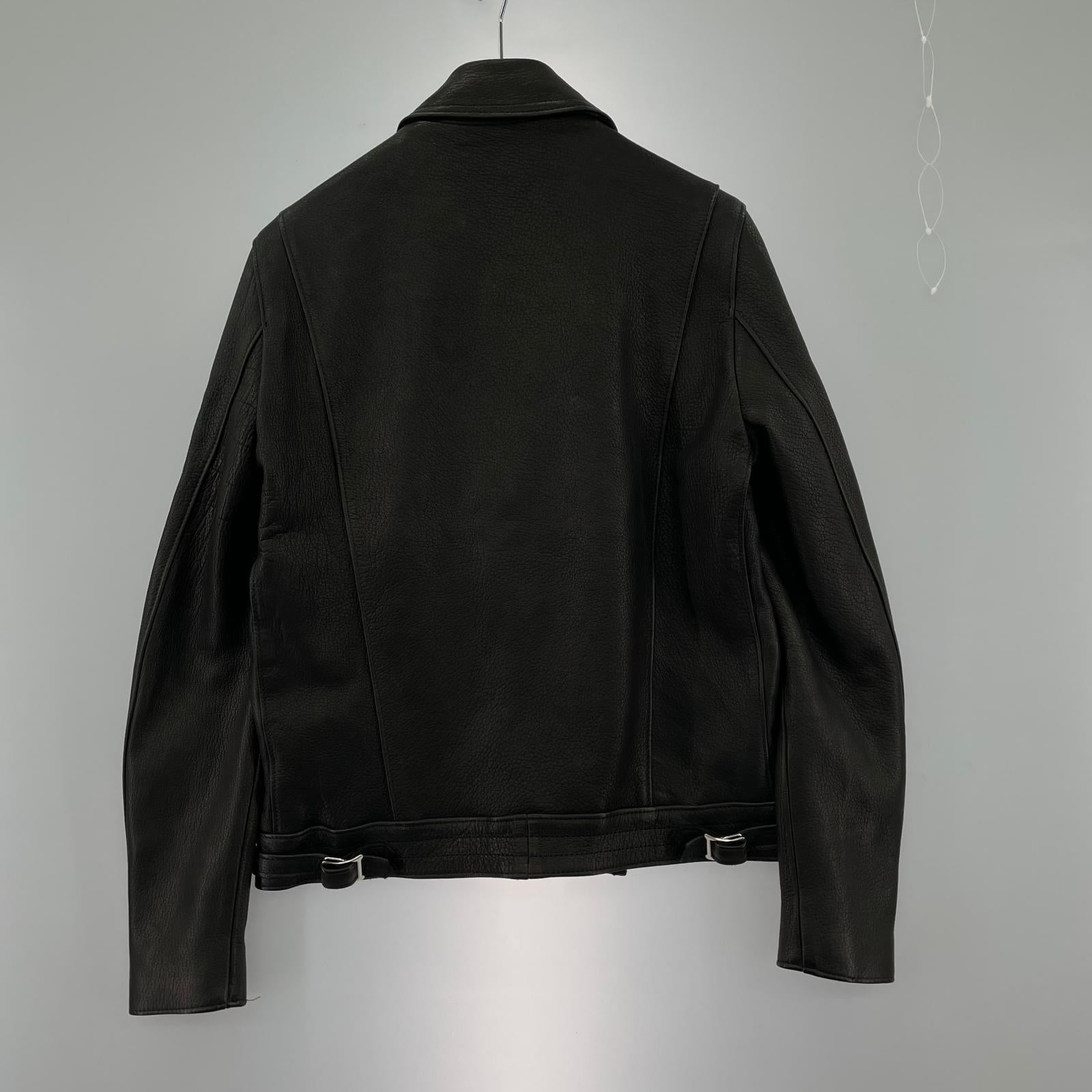 ジャケット The REAL McCOY'S 441T ライダース 鹿革 黒(38) 38 ブラック