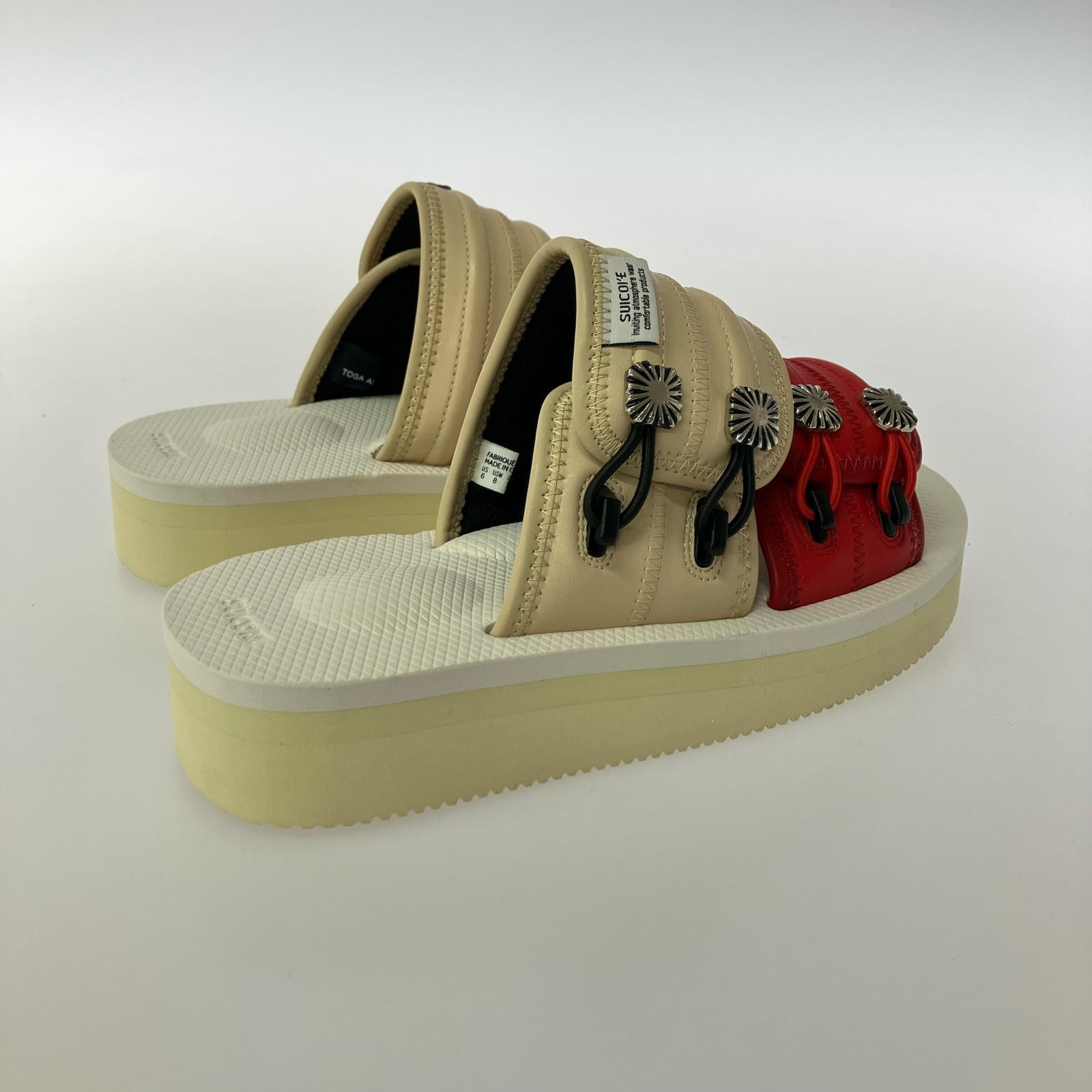 その他靴 ×TOGA サンダル Red mix 24.0cm 24cm (US6 UK5 1/2 EU38)