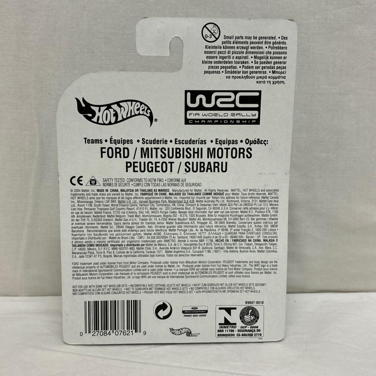HW WRC World Rally Championship SUBARU W マテル ミニカーその他