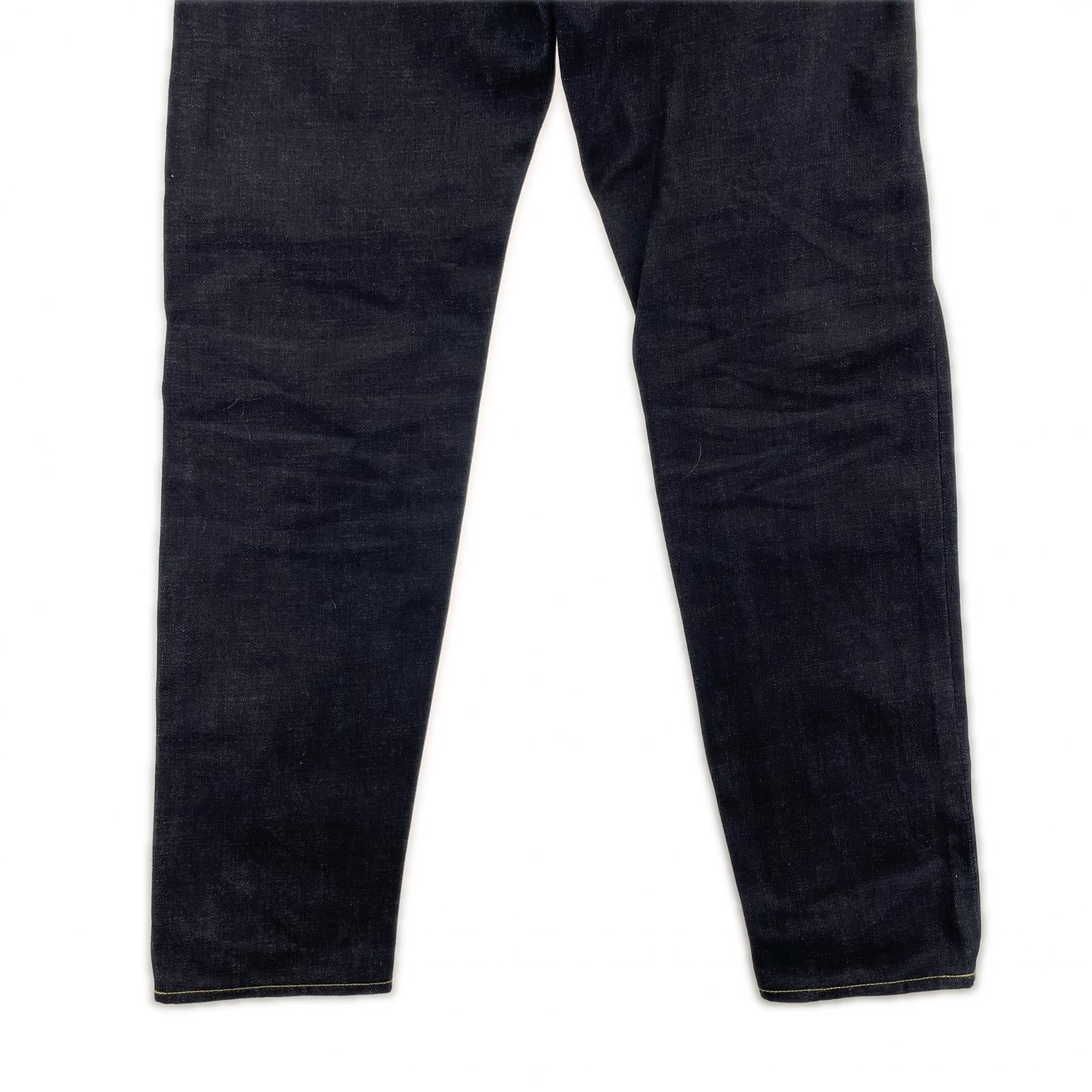 デニムパンツ MOMOTARO JEANS デニムパンツ Lot.002 (W32) 32 ネイビー