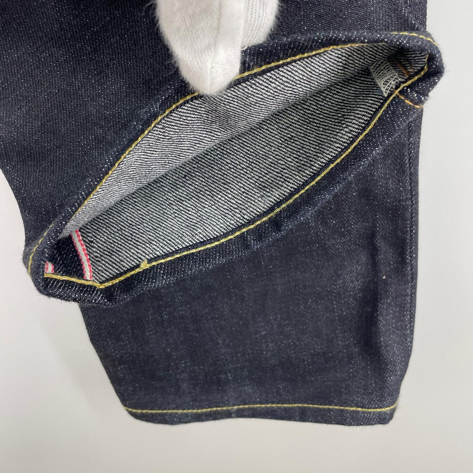 デニムパンツ MOMOTARO JEANS デニムパンツ Lot.002 (W32) 32 ネイビー