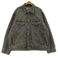 デニムジャケット Levi's SilverTab Trucker Jacket グレー (XL) グレー