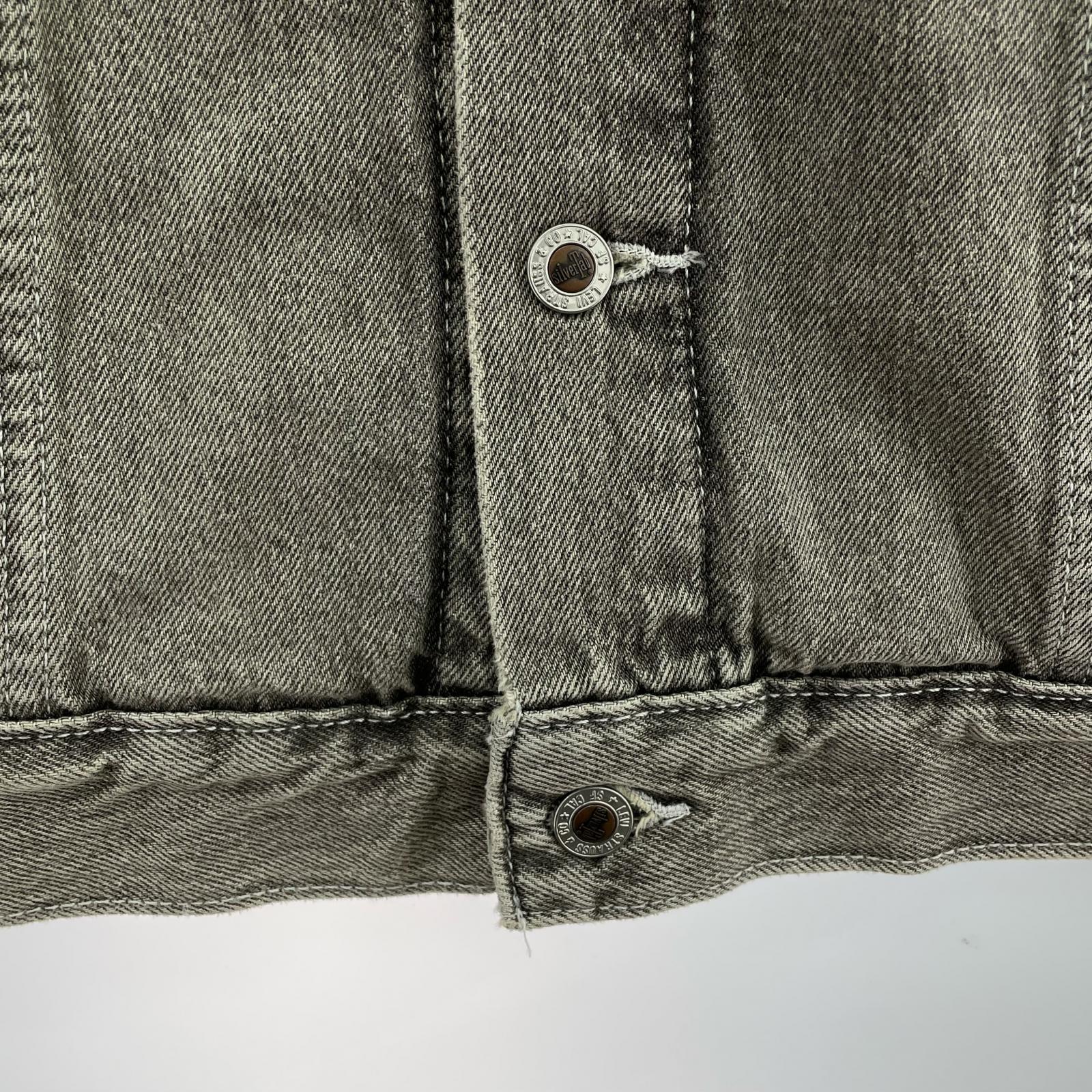 デニムジャケット Levi's SilverTab Trucker Jacket グレー (XL) グレー