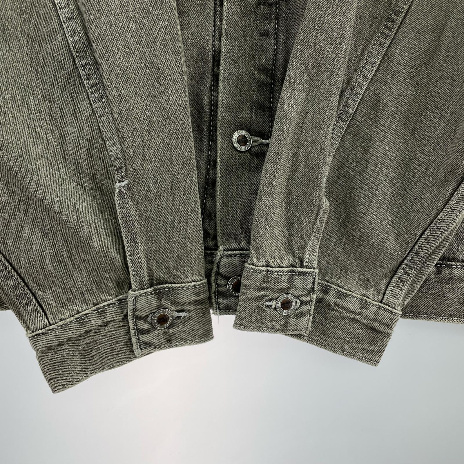 デニムジャケット Levi's SilverTab Trucker Jacket グレー (XL) グレー