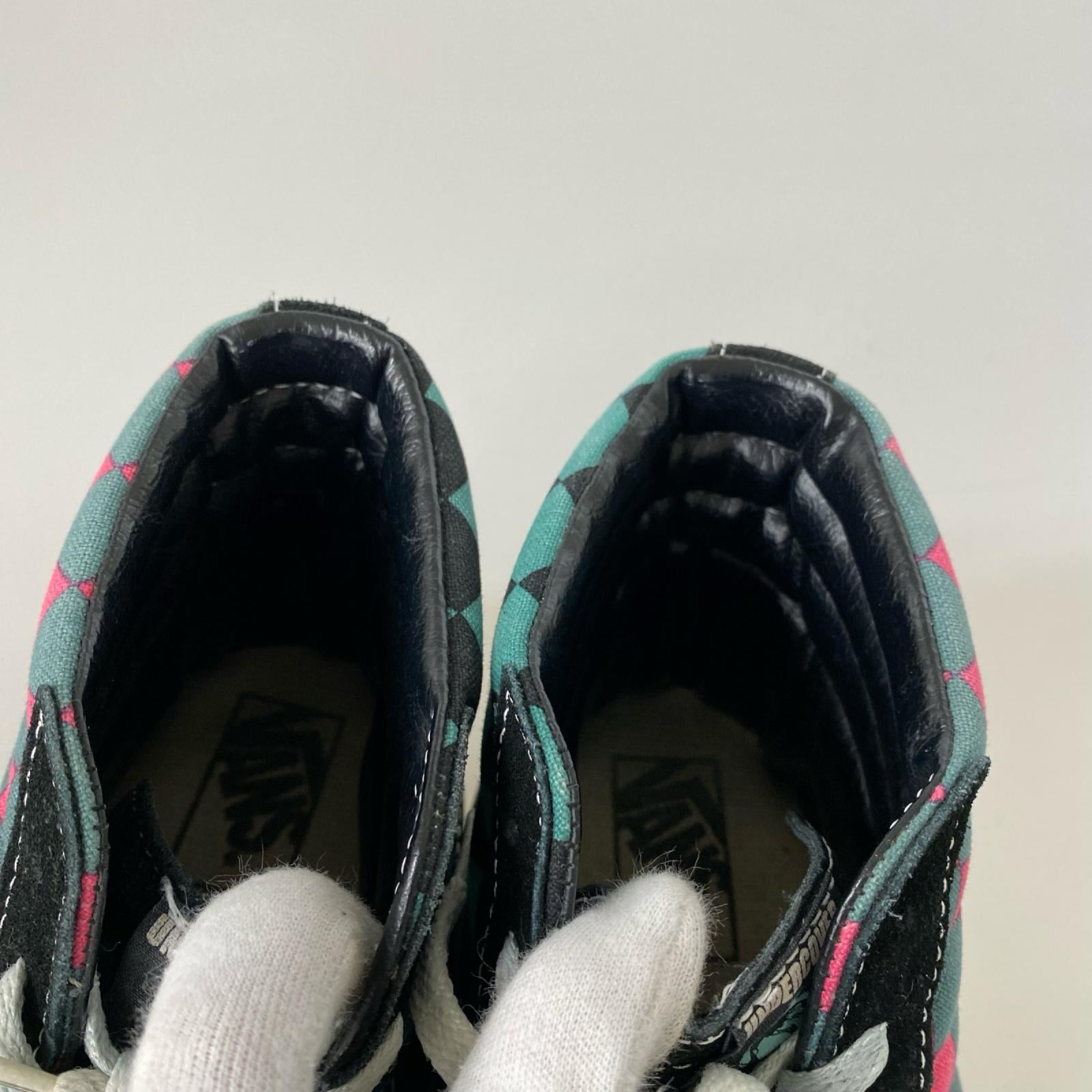 スニーカー 00s HAZE期 コラボ SK8-HI (29cm) 市松模様