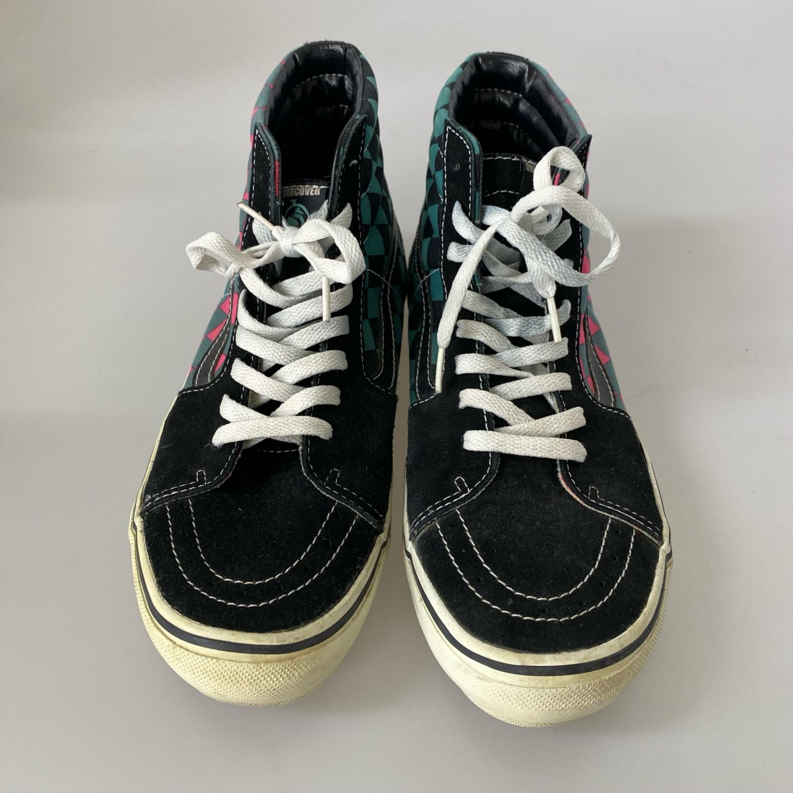 スニーカー 00s HAZE期 コラボ SK8-HI (29cm) 市松模様