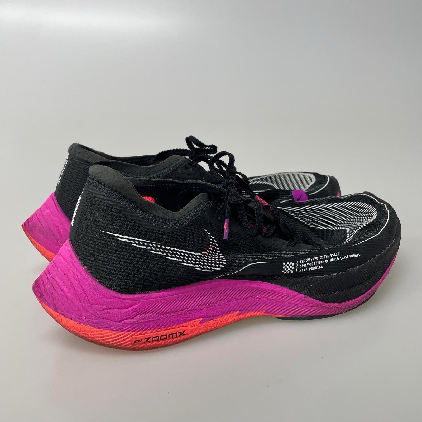 スニーカー ZoomX Vaporfly NEXT%2 Black/Flash Crimson CU4111-002 (27cm) 27cm (US9 UK8 1/2 EU44)