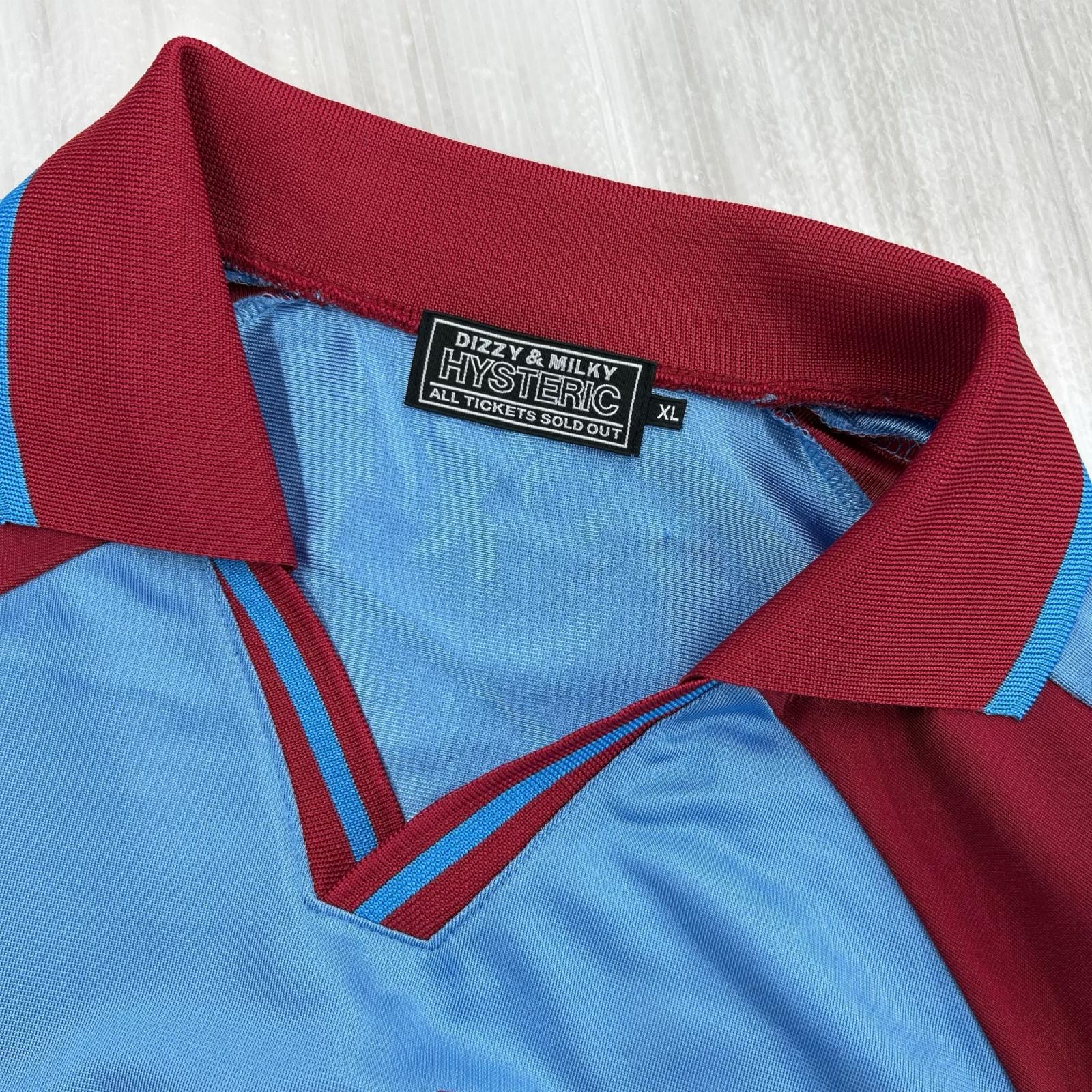 ポロシャツ 25ss HYSTERIC 9 Shirt ブルー