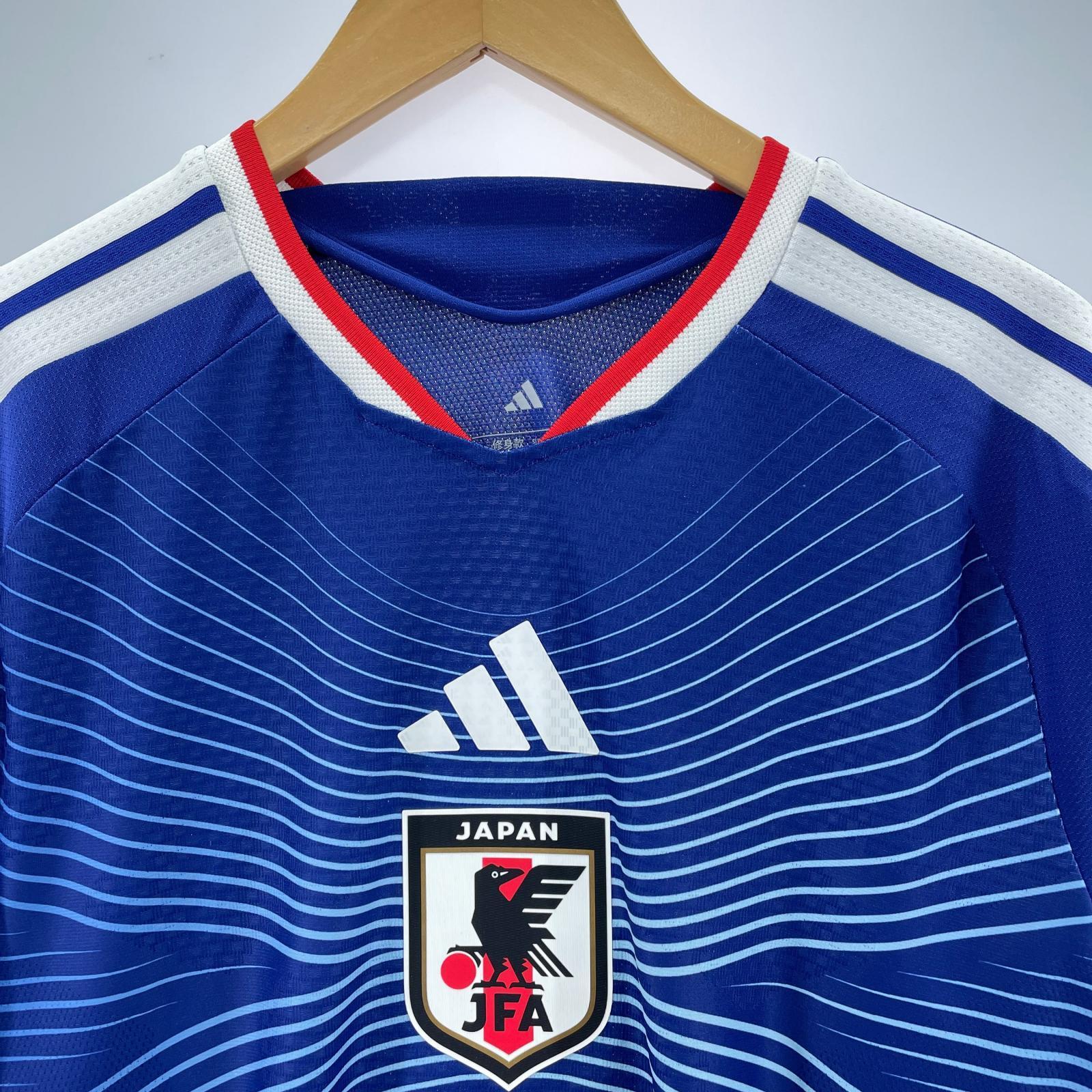 長袖Ｔシャツ サッカー日本代表オーセンティックユニフォーム 青 XL ブルー