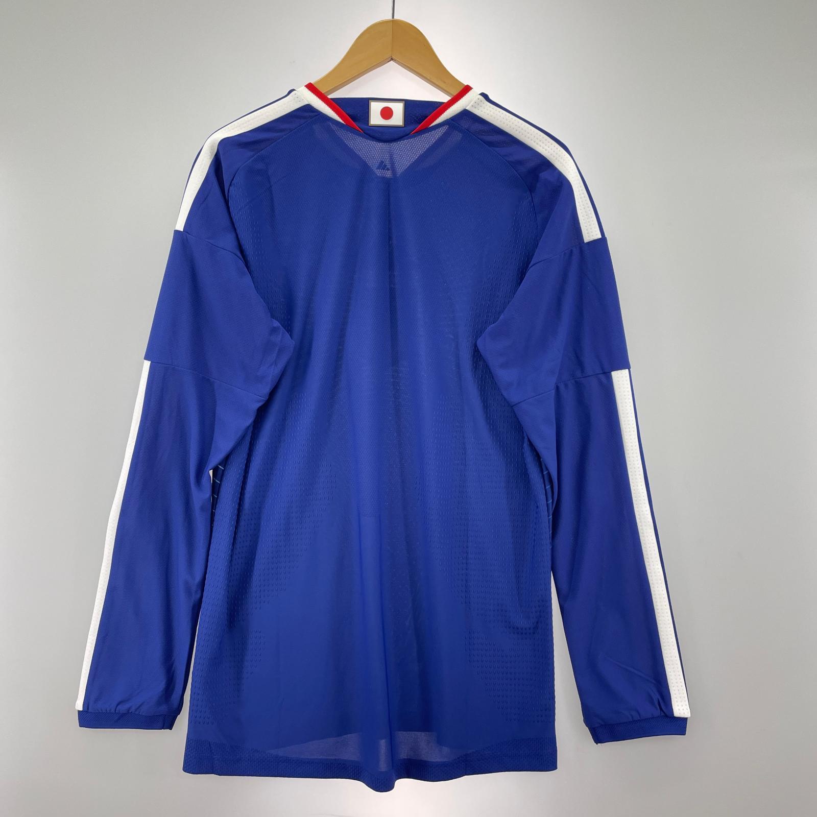 長袖Ｔシャツ サッカー日本代表オーセンティックユニフォーム 青 XL ブルー