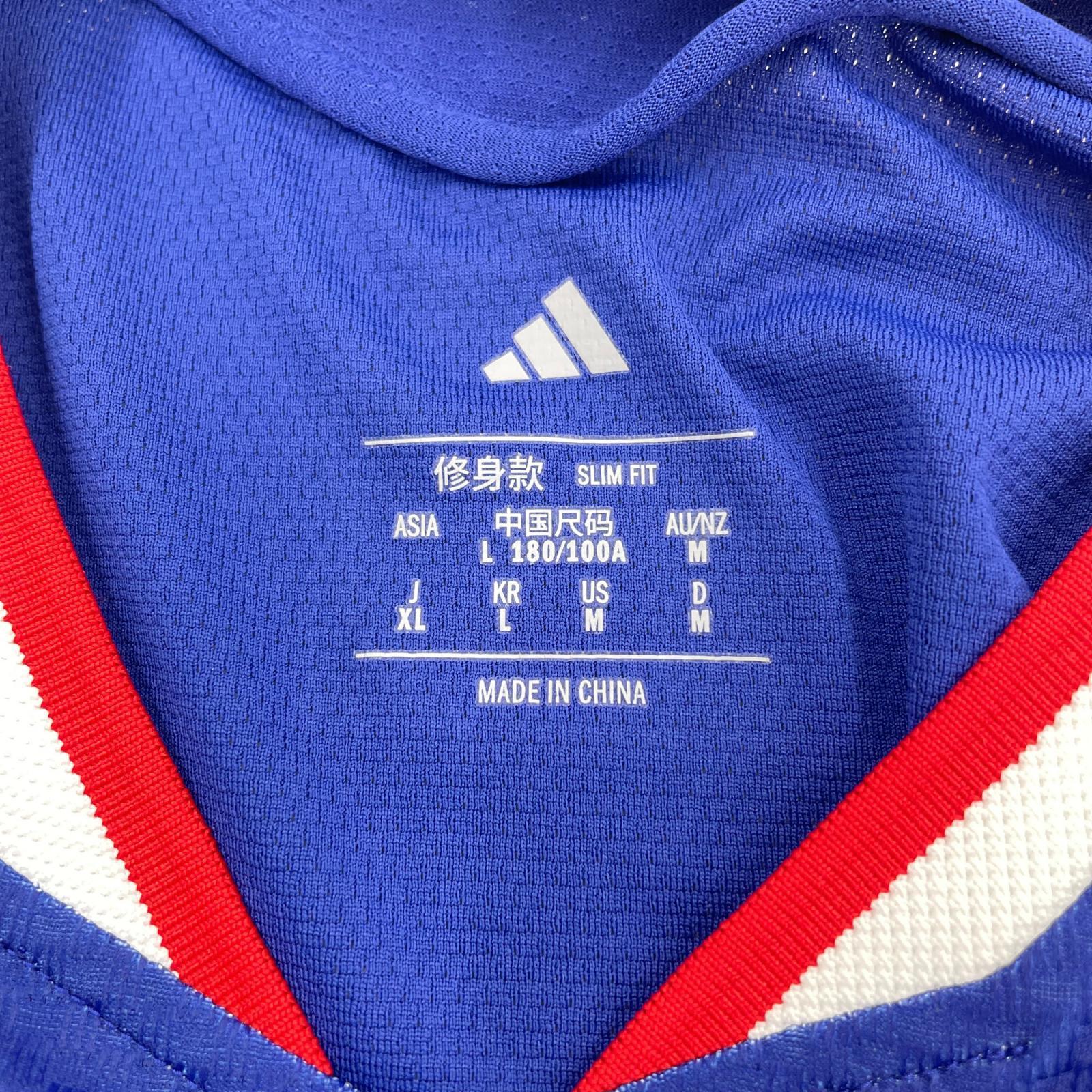 長袖Ｔシャツ サッカー日本代表オーセンティックユニフォーム 青 XL ブルー