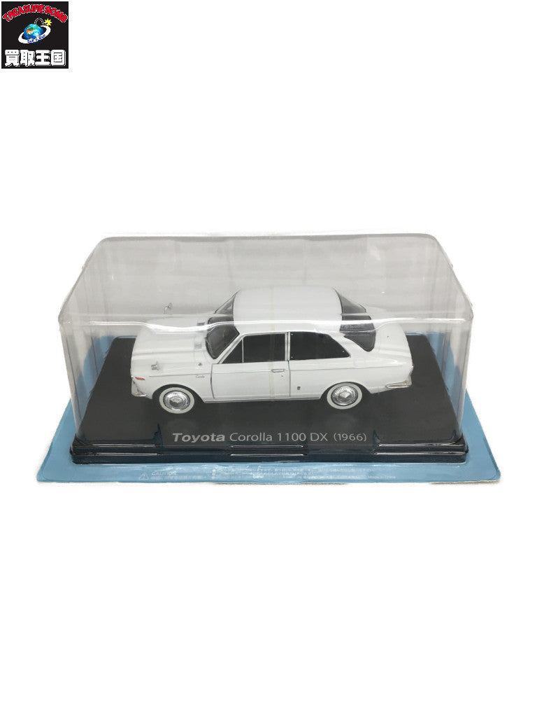 アシェット　Toyota Corolla 1100 DX (1966) スケールカー