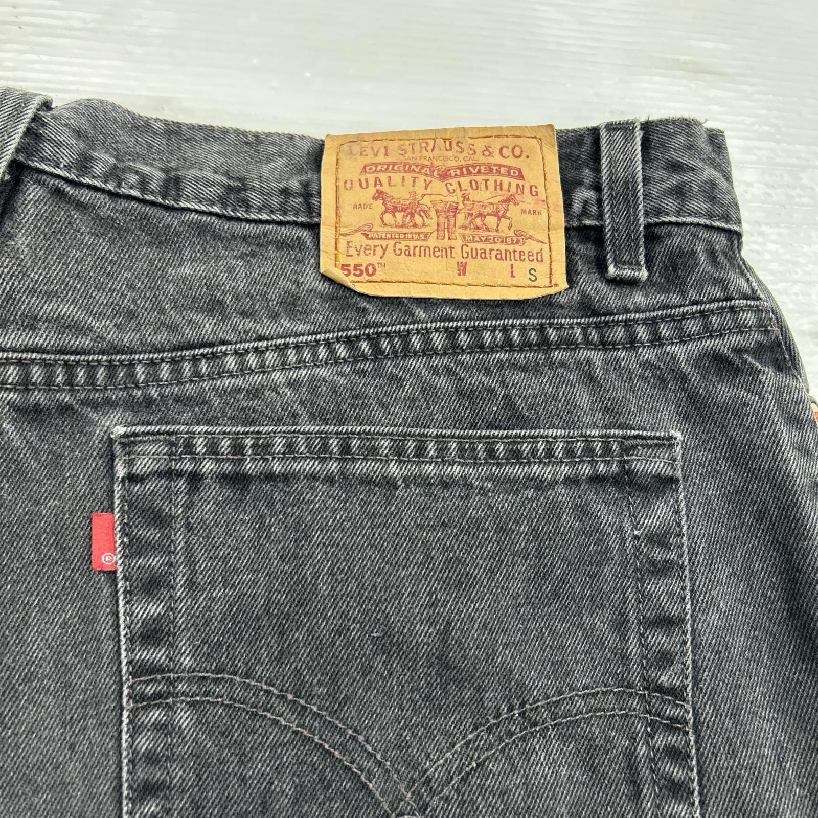 デニムパンツ 550 RED TAB USA製 ブラック