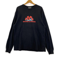 長袖Ｔシャツ SOUND&VISION ブラック (L) L ブラック