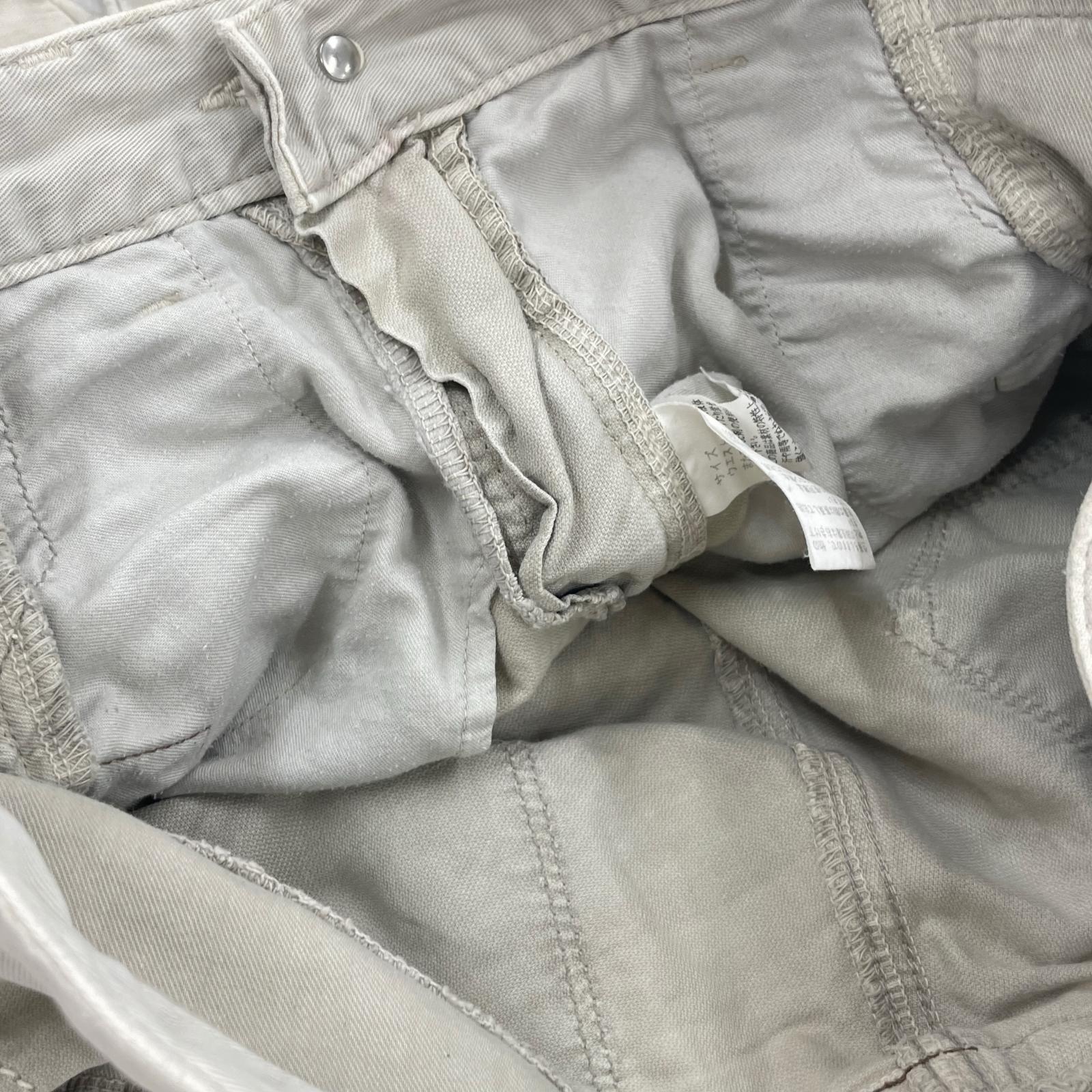 ショートパンツ カーゴショーツ 白 M ホワイト