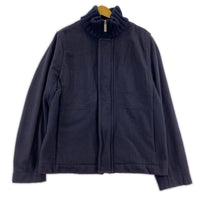 ジャケット ｳｰﾙｼﾞｯﾌﾟｼﾞｬｹｯﾄ ﾈｲﾋﾞｰ L ネイビー