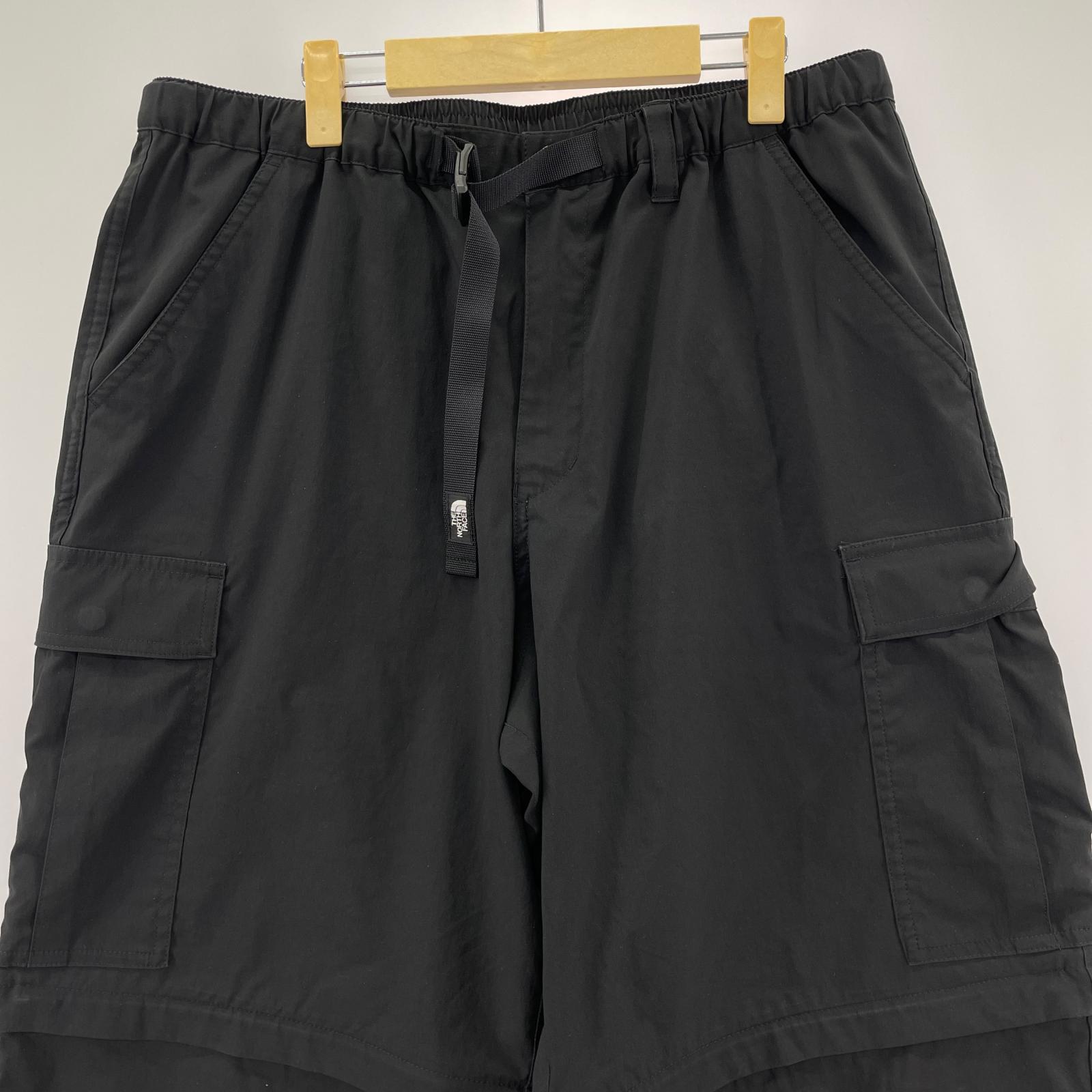 パンツ ワイドパンツ 黒 XL ブラック