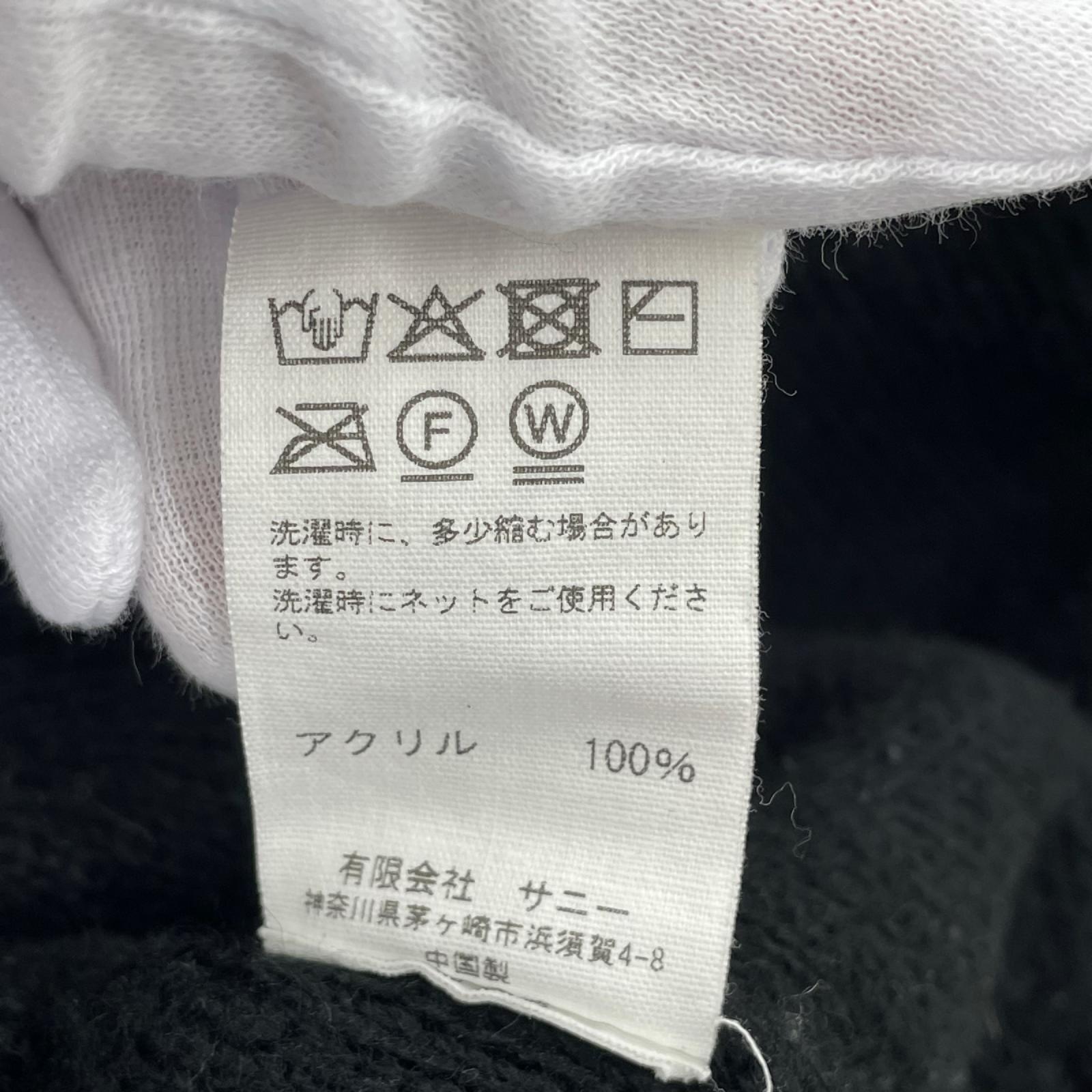 ニット SUNNY inc　黒 M ブラック