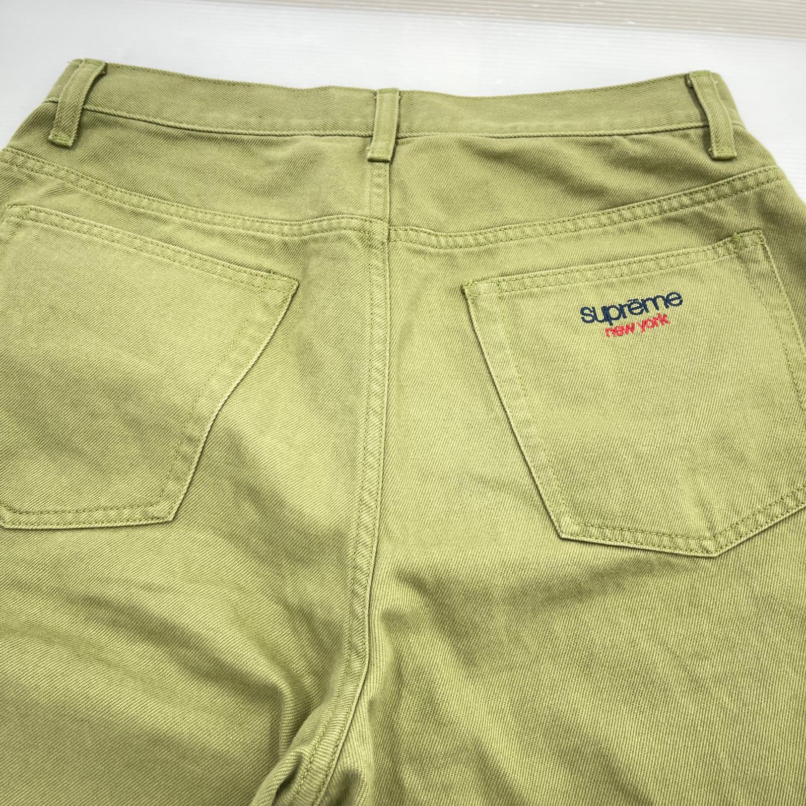 ショートパンツ Supreme 24SS Baggy Denim Short Light Olive 30