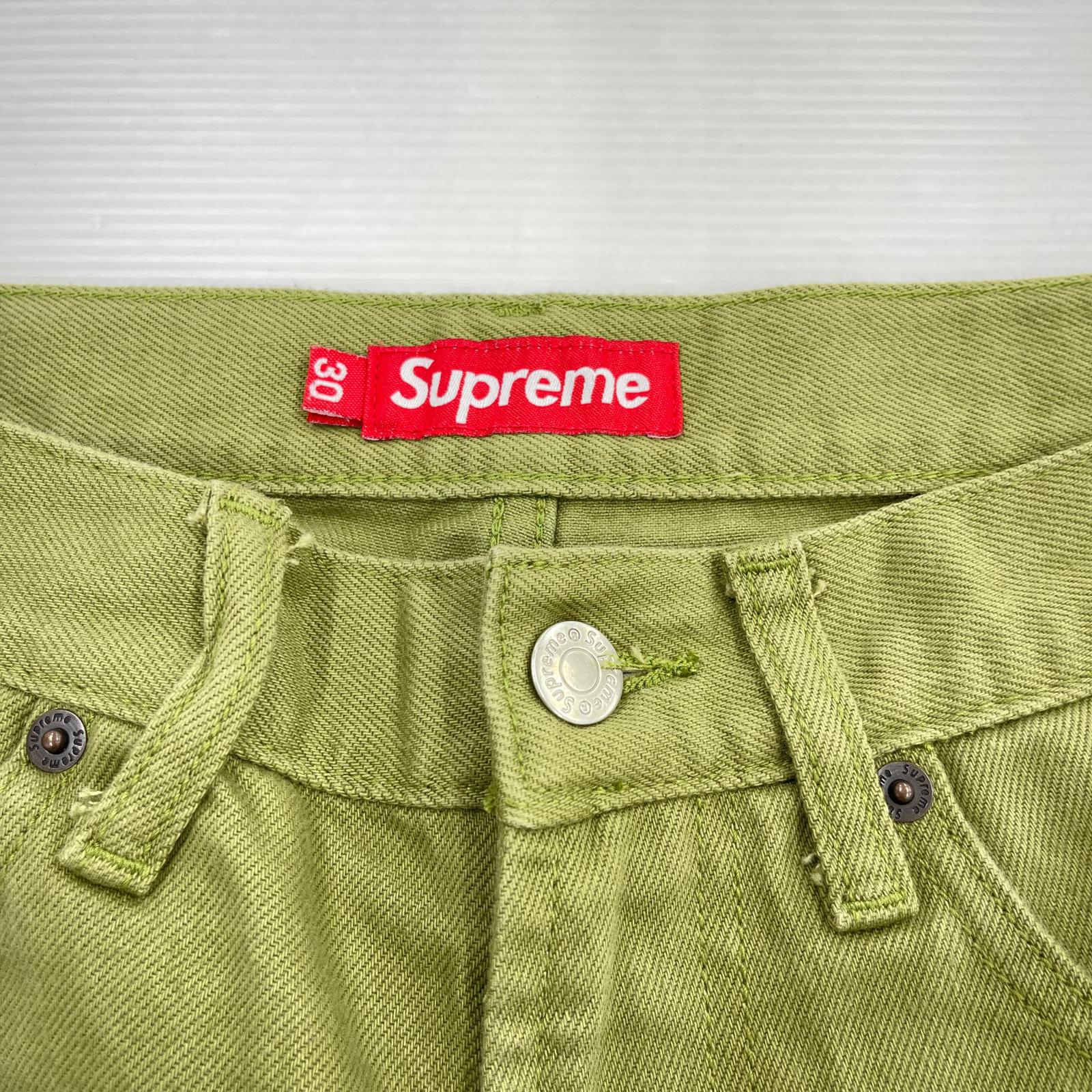 ショートパンツ Supreme 24SS Baggy Denim Short Light Olive 30