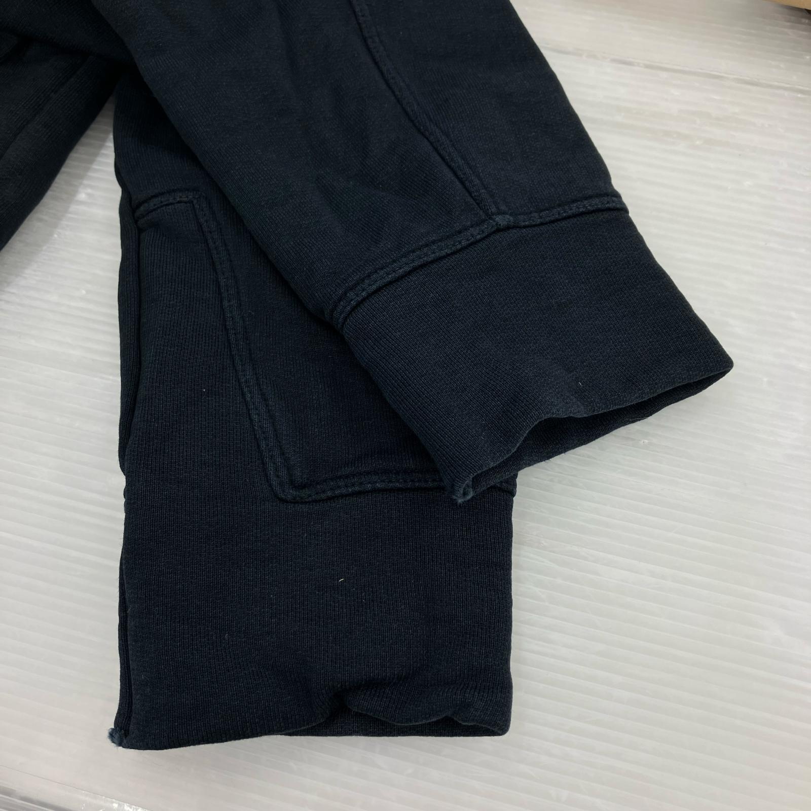 パーカー STONE ISLAND ジップフーディー S ブラック S ブラック