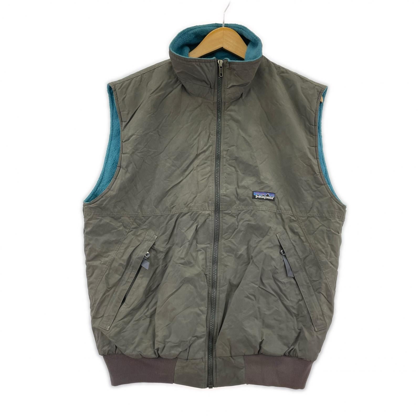ジャケット 90s コロンビア製 シェルドシンチラベスト M グレー