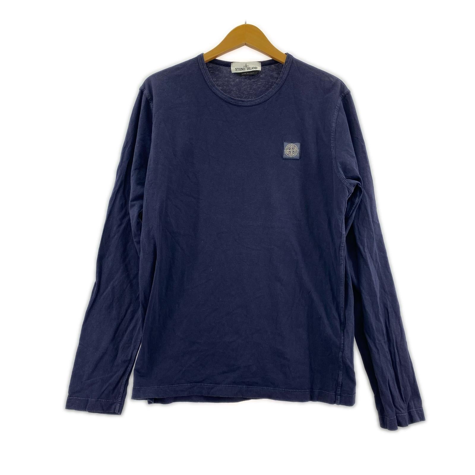 長袖Ｔシャツ LONG SLEEVE SHIRT L L ネイビー
