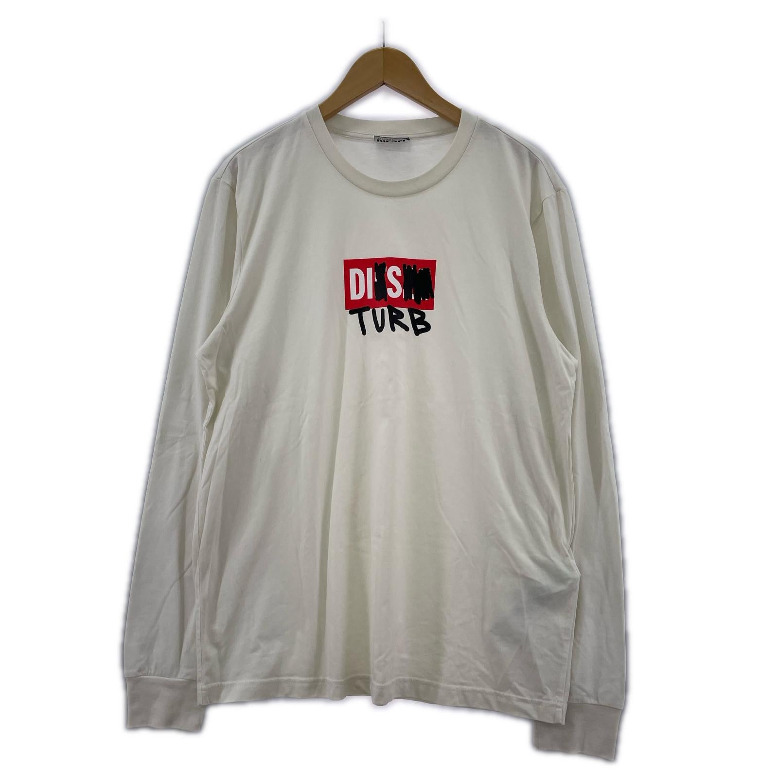 長袖Ｔシャツ TURB T-DIEGOS-LS-B1 L/Sカットソー ホワイト ホワイト