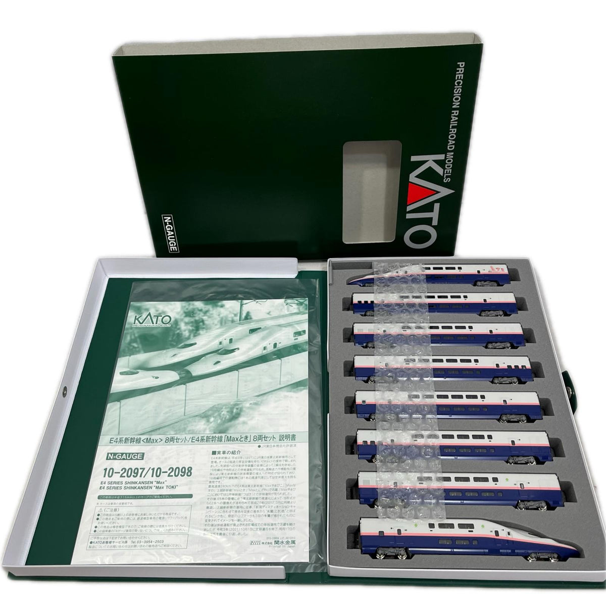 KATO Nゲージ E4系新幹線「Maxとき」 8両セット KATO 鉄道模型車両