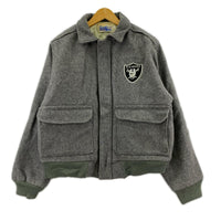 ジャケット Chalk Line RAIDERS ｳｰﾙ混 ｸﾞﾚｰ (M) M グレー