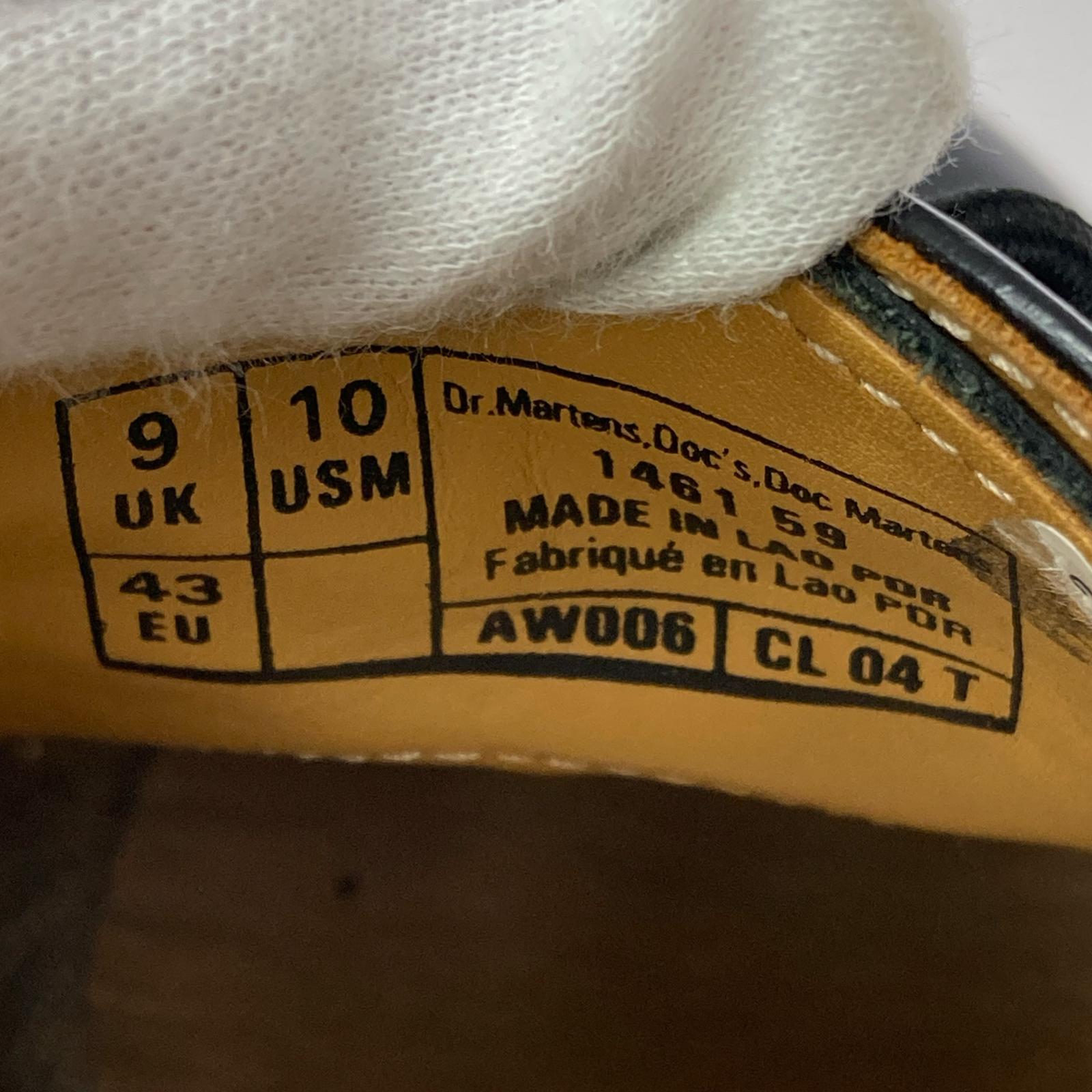 シューズ 1461 3ホールシューズ　黒 UK9 27.5cm (US9 1/2 UK9 EU45) ブラック