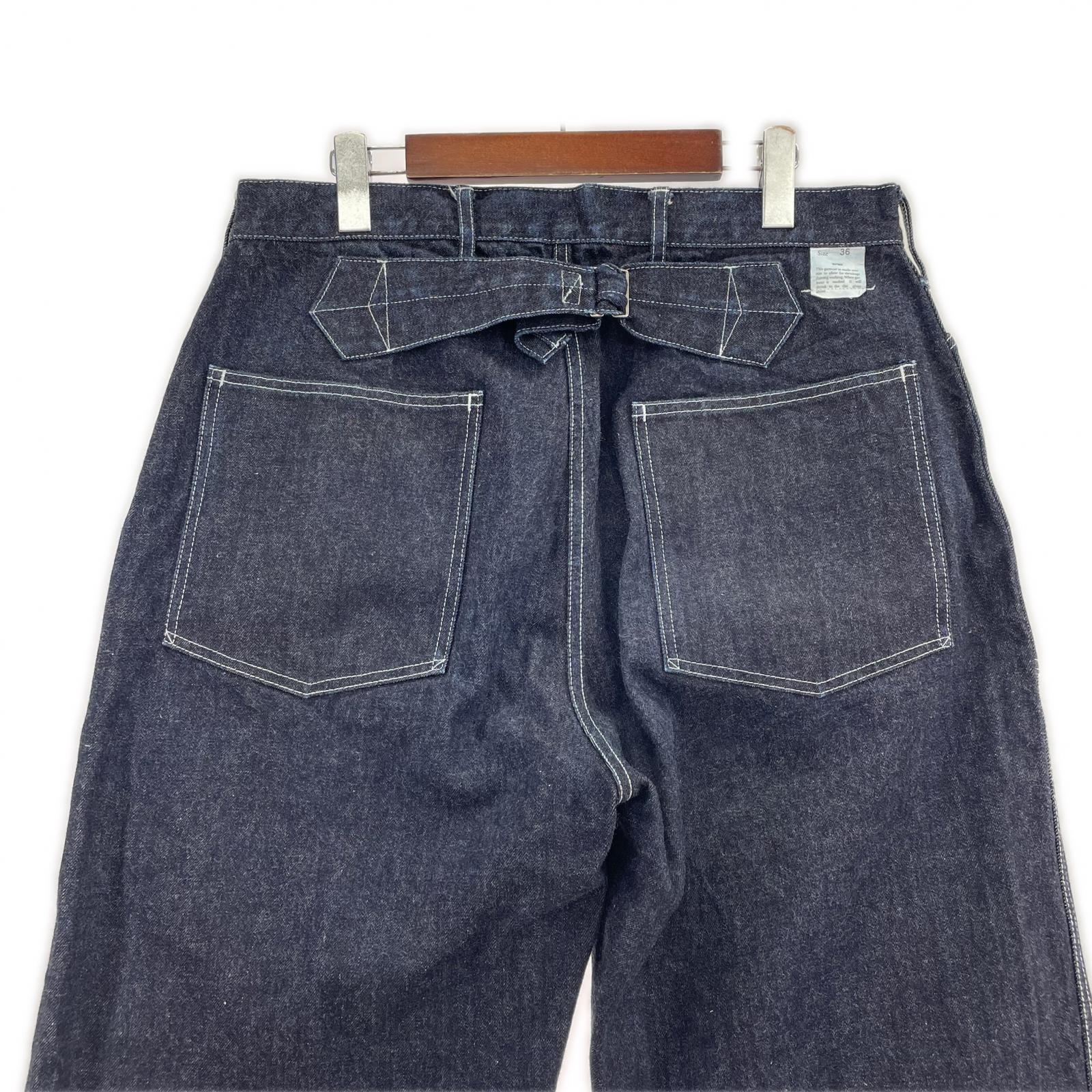 デニムパンツ PREWAR ARMY PANTS（W36） 36 ブルー