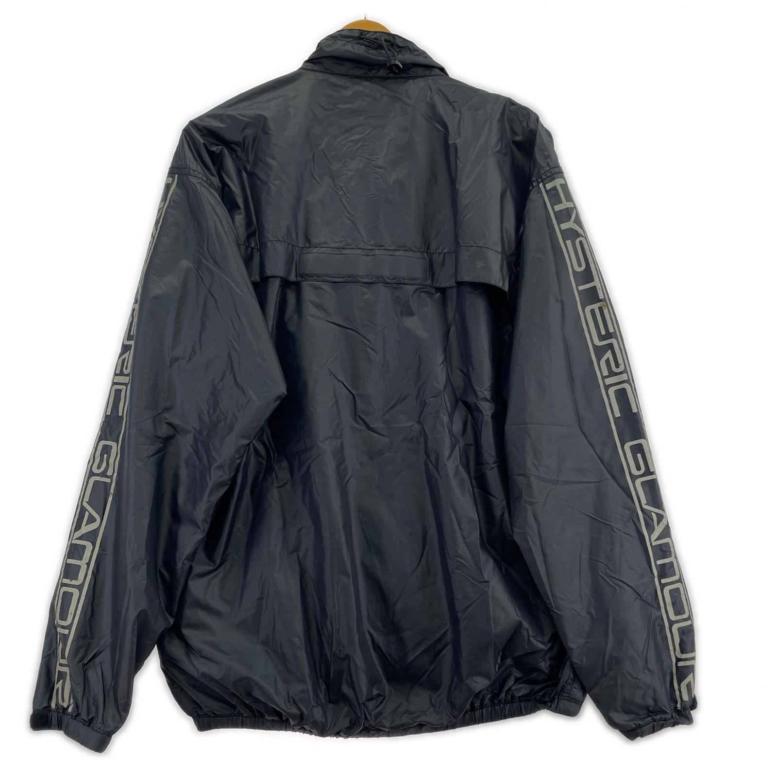 ジャケット HYSTERIC GLAMOUR ナイロンジャケット ブラック ブラック