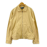 ジャケット コットンジップジャケット ベージュ (L) L ベージュ