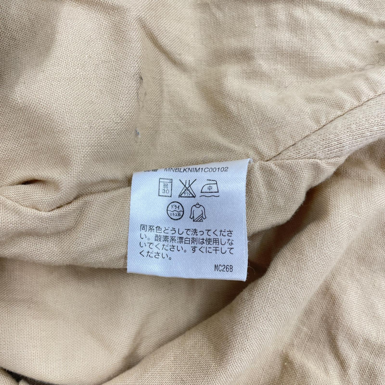 ジャケット コットンジップジャケット ベージュ (L) L ベージュ