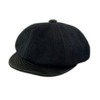 キャップ DUNCH HAT denim ブラック