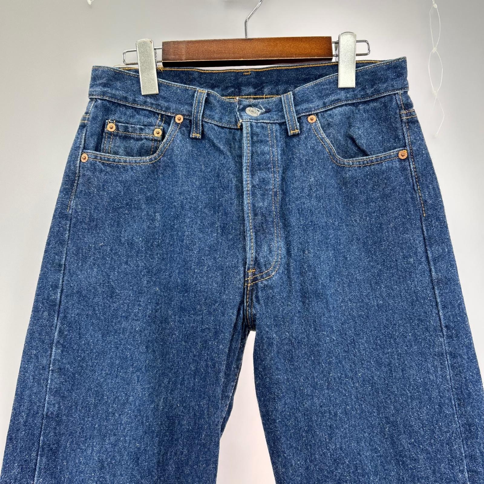 デニムパンツ ボタン裏532 501 90s 青 30 ブルー