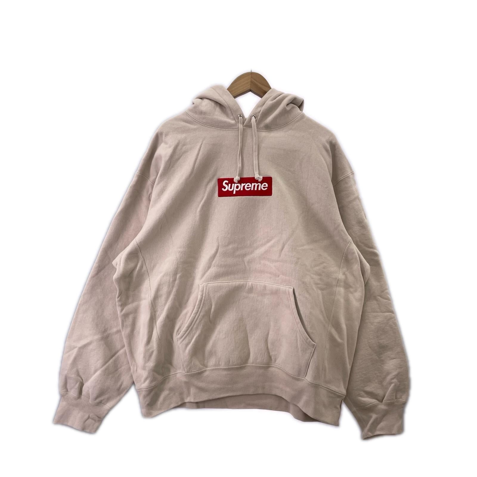 パーカー 24AW Box Logo Hooded Sweat ｸﾞﾚｰｼﾞｭ (L) L