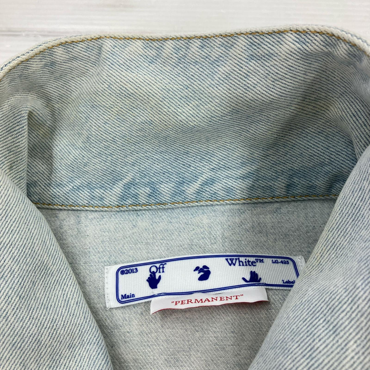 デニムジャケット 23SS DIAG TAB SLIM インディゴ (L)