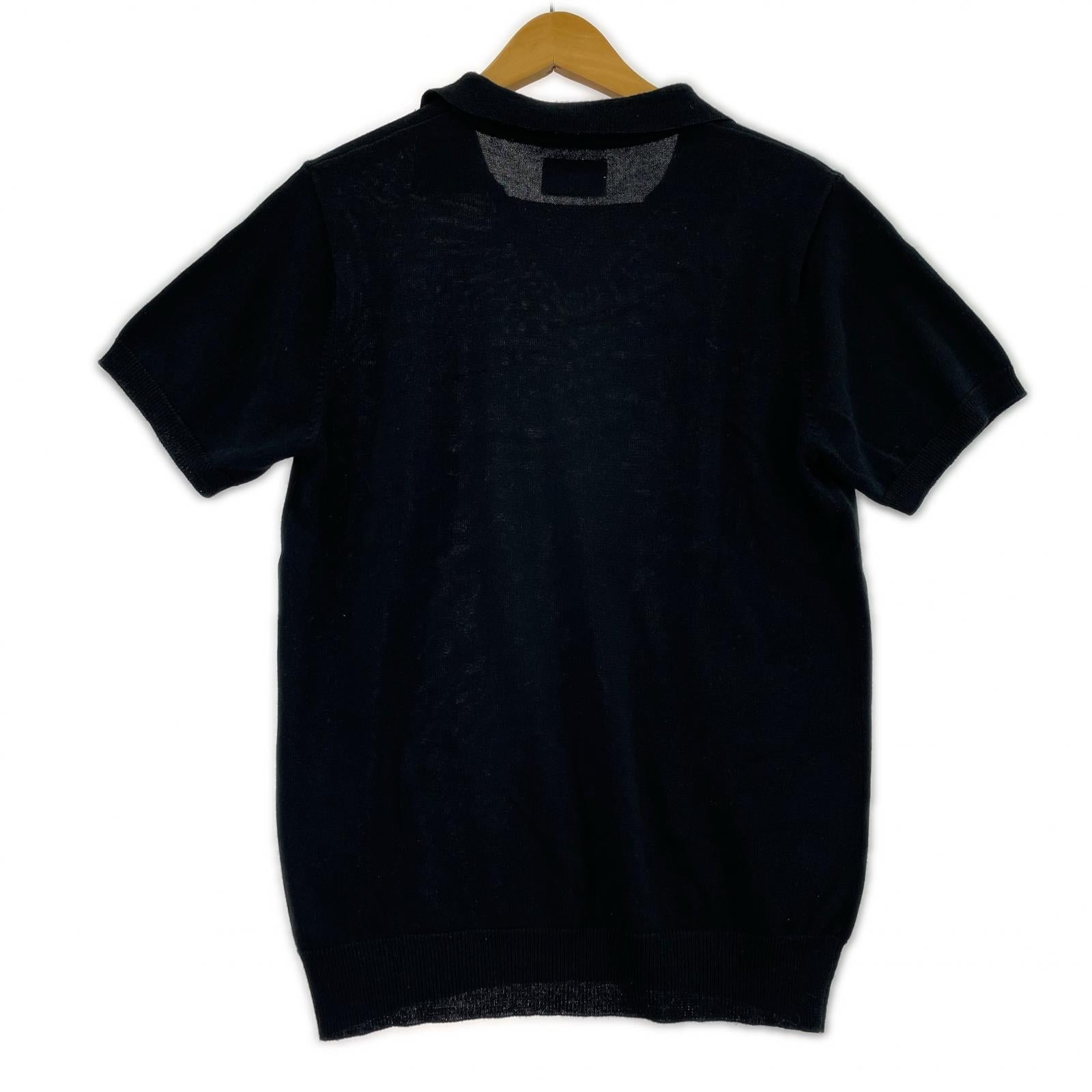 ポロシャツ WTAPS ニットポロシャツ 黒 (S) S ブラック