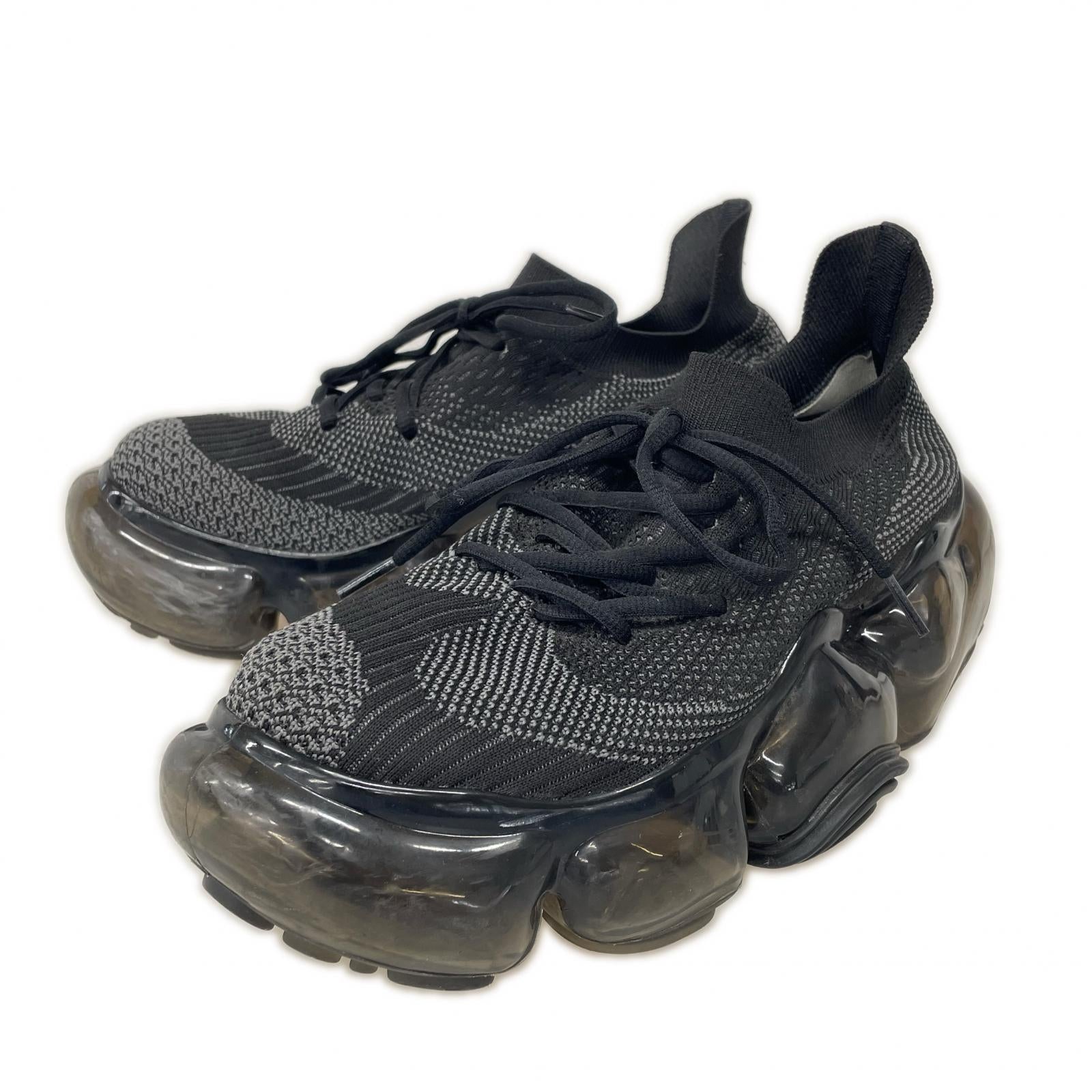 スニーカー grounds MOOPIE ブラック (27.5) 27.5cm (US9 1/2 UK9 EU45) ブラック