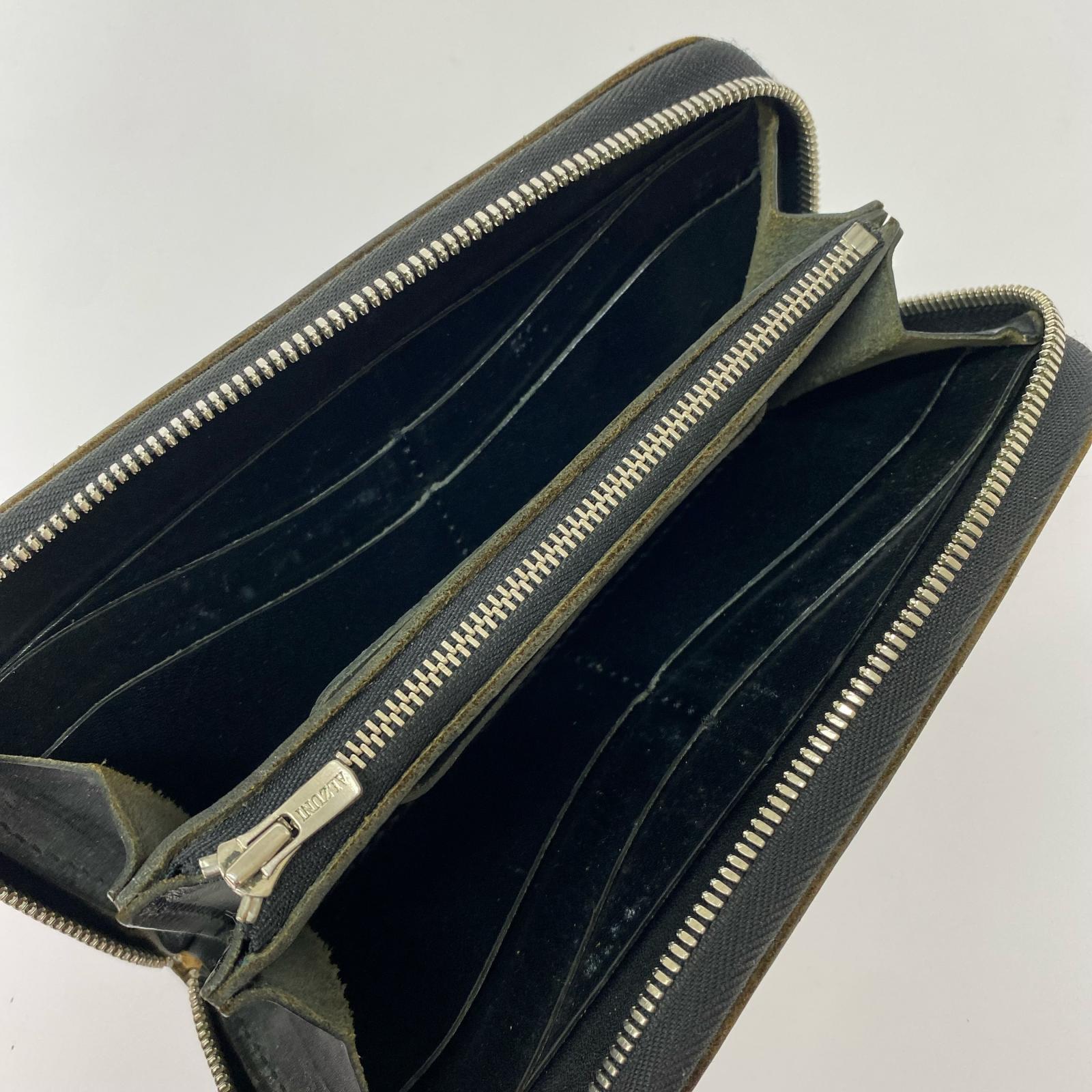 長財布 ラウンドジップ 長財布　黒 ブラック