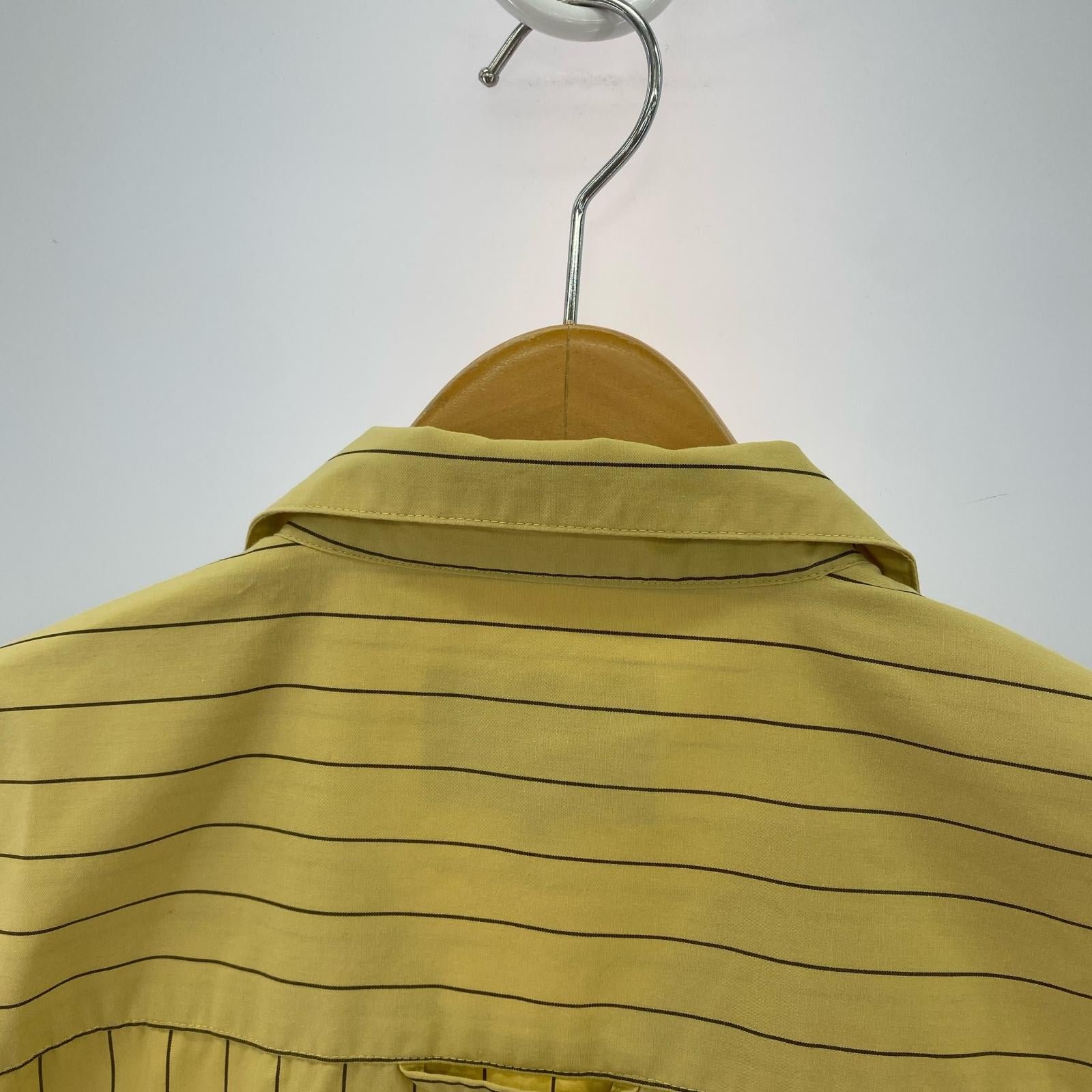 半袖シャツ S/S hendry shirt S イエロー