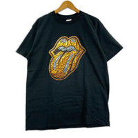 半袖Ｔシャツ 90s anvilボディ Rolling Stones BRIDGE TO BABYLON TOUR 黒 (L) L ブラック