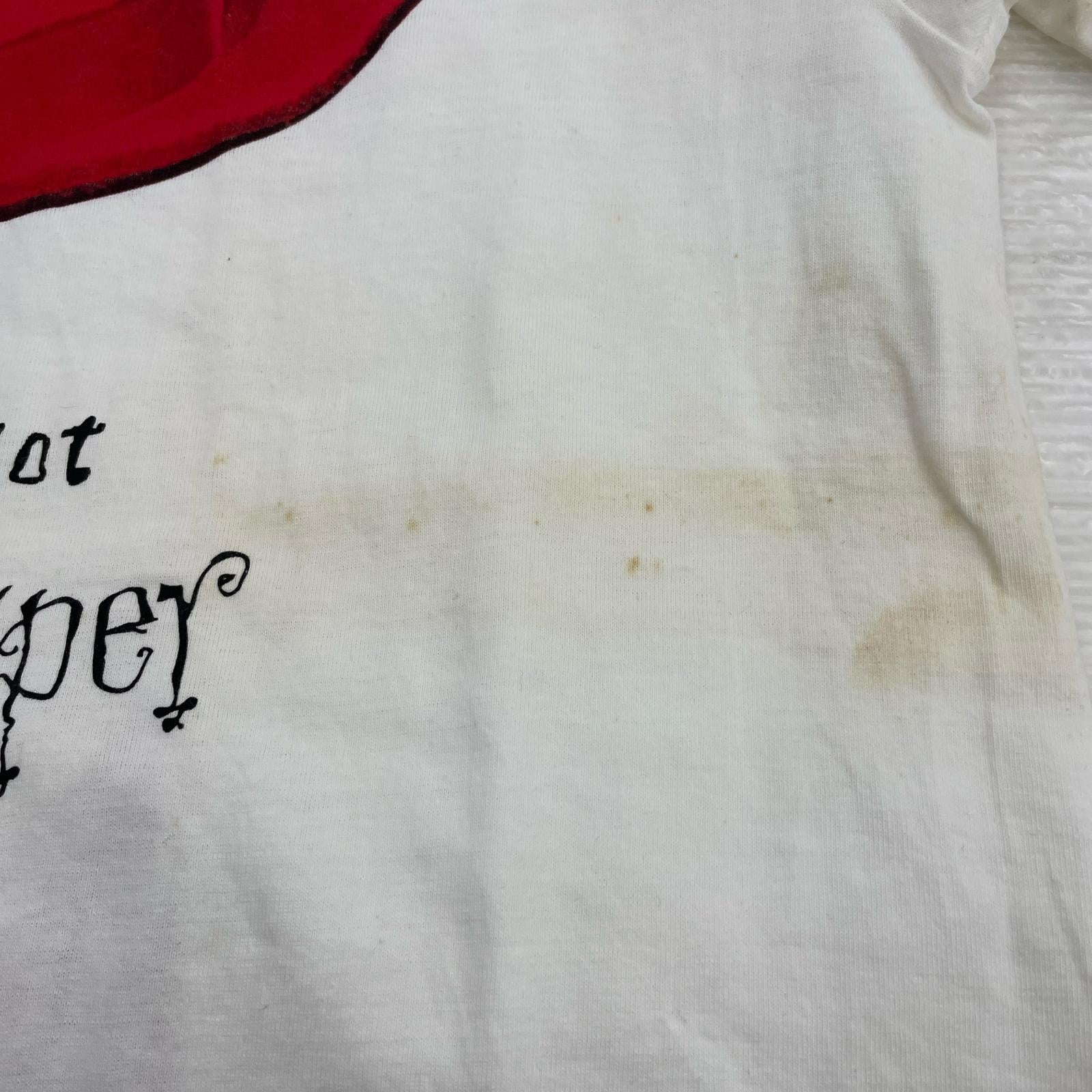 半袖Ｔシャツ 90s Tour Champボディ CYNDI LAUPER TWELVE DEADLY CYNS 白 (L) L ホワイト