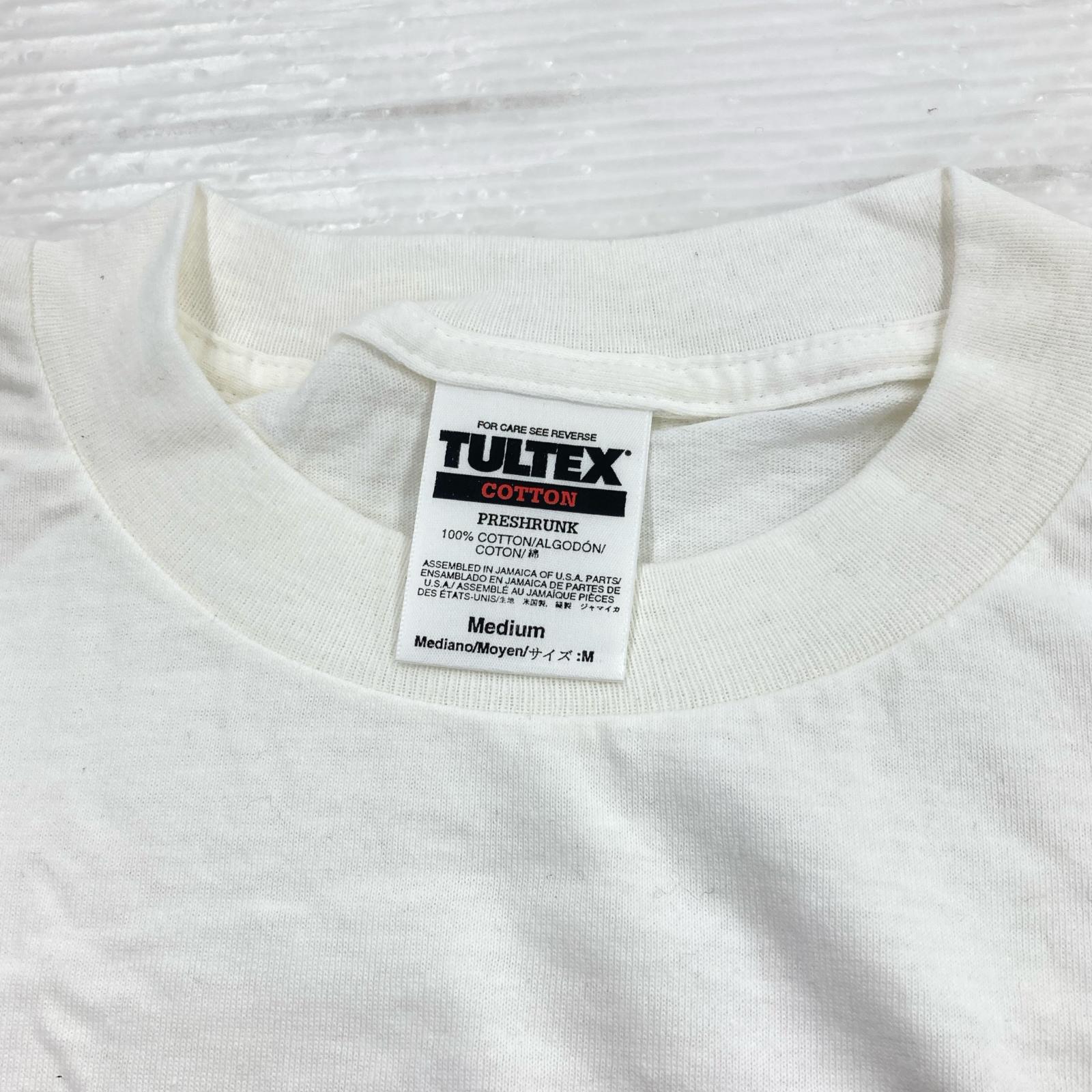 半袖Ｔシャツ 90s TULTEXボディ JANIS Movie Tee 白 (M) M ホワイト