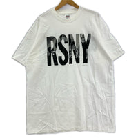 半袖Ｔシャツ 90s anvilボディ The Rolling Stones GIANTS STADIUM LIVE 白 (XL) ホワイト