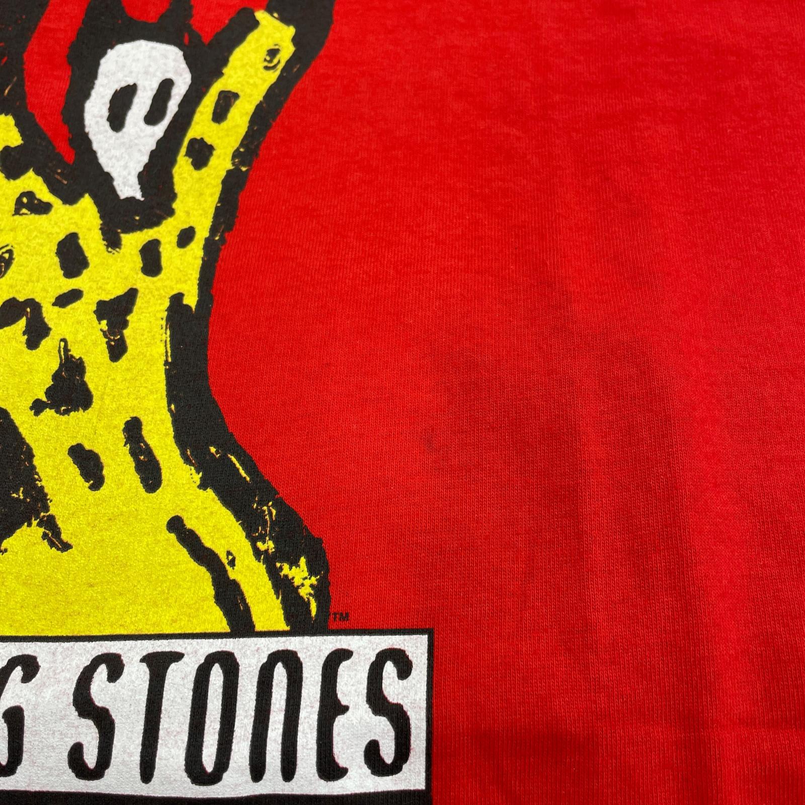 半袖Ｔシャツ 90s BROCKUMボディ The Rolling Stones Voodoo Lounge Tour 赤 (L) L レッド